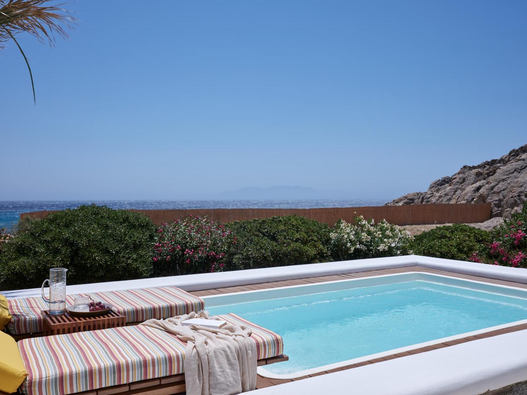 Myconian Sunrise Relais & Chateaux Hotel Agrari  Værelse billede